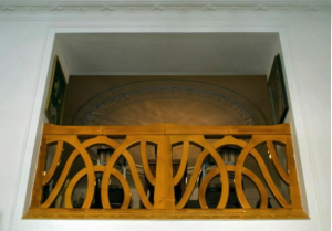 Reconstruction work, Art-Deco Gallery, Honved Street, Budapest