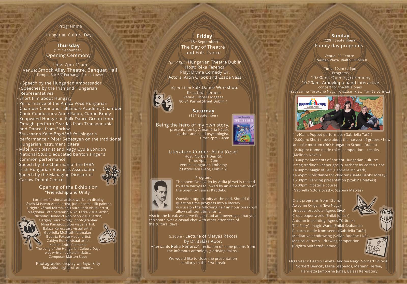 IV. Hungarian Culture Days Flyer Design by NBS media