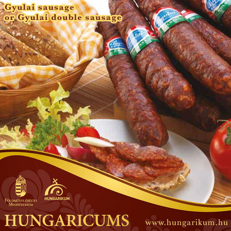 Hungaricum – Gyulai sausage or Gyulai double sausage