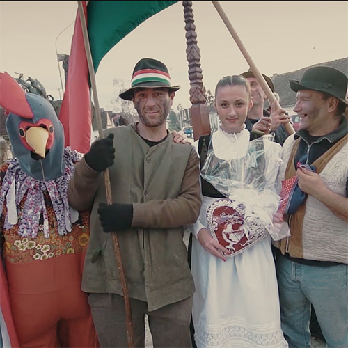 Colourful Hungarian Carnival Tradition